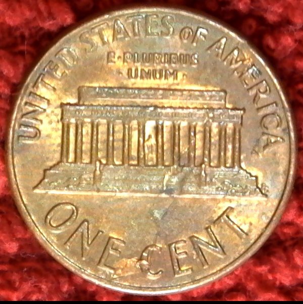 1972-P-Lincoln-Memorial-Cent-With-Monstrous-Lamination-Found-CRH!